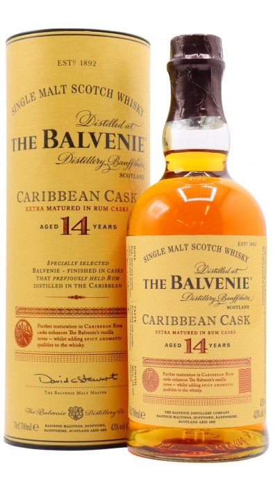 THE BALVENIE カリビアンカスク 14年 700ml バルヴェニー 14年 カリビアンカスク – buzaemonオンラインストア