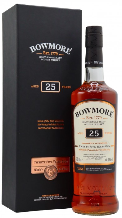 Bowmore Islay Single Malt 25 year old