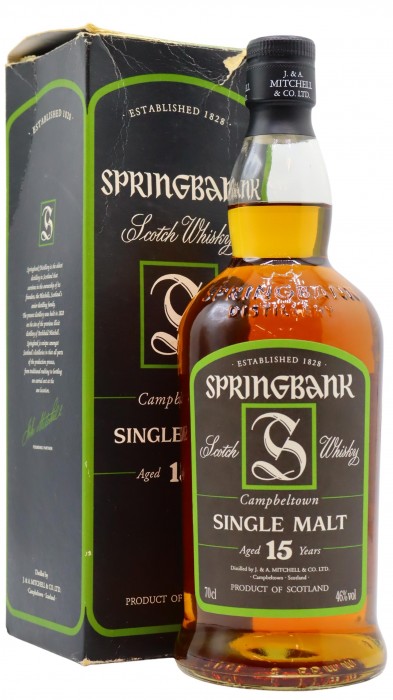 芸能人愛用のおすすめ最新情報 Springbank 15 Year Old | Single Malt Scotch Whisky | Whisky ウイスキー