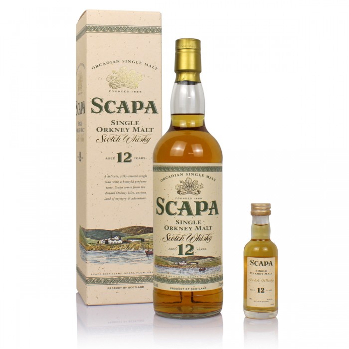 Scapa 12 Year Old with 5cl Miniature