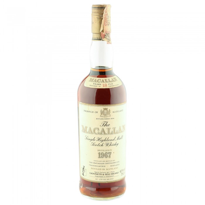 Macallan 1967 18 Year Old | Single Malt Scotch Whisky Macallan 1967 18 Year Old | Single Malt Scotch Whisky