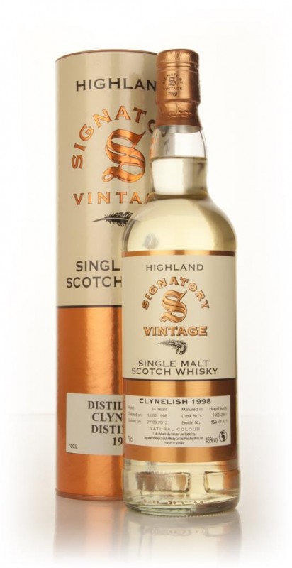 Clynelish 14 Year Old 1998 casks 2460+2461 Signatory