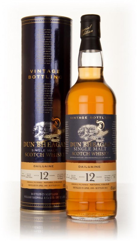 Dailuaine 12 Year Old 1999 Dun Bheagan Ian MacLeod