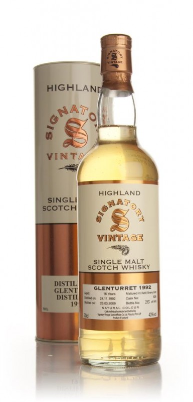 Glenturret 16 Year Old 1992 Signatory