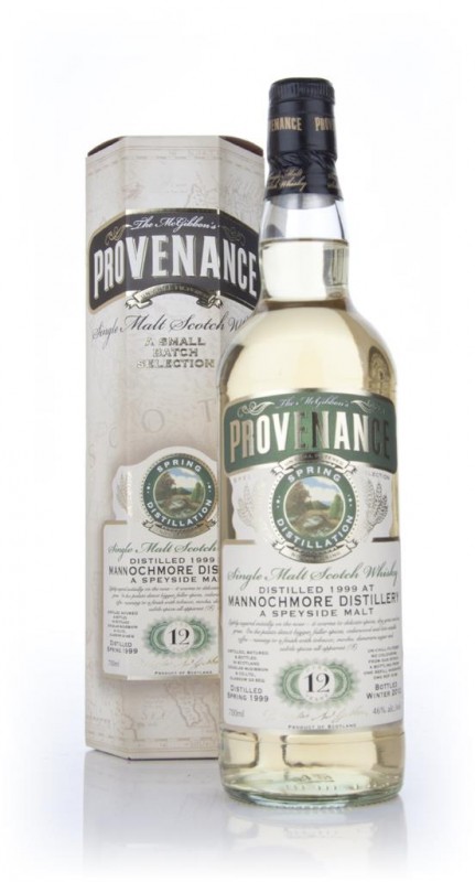 Mannochmore 12 Year Old 1999 Provenance Douglas Laing