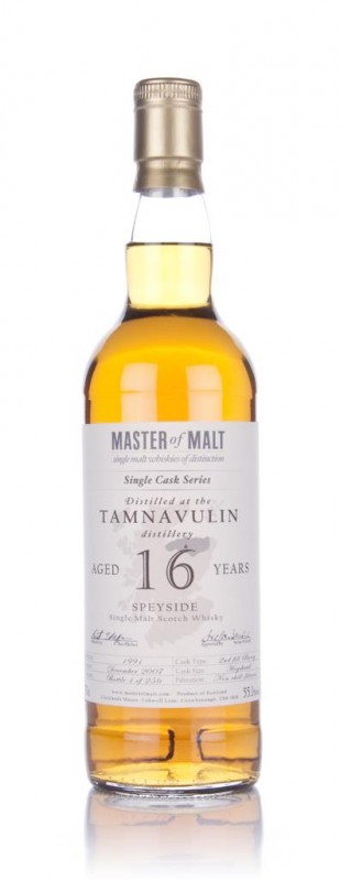 Tamnavulin 16 Year Old Single Cask Master of Malt