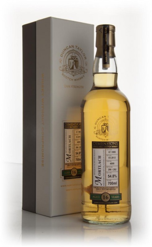 Mortlach 16 Year Old 1995 Cask 4099 Dimensions Duncan Taylor