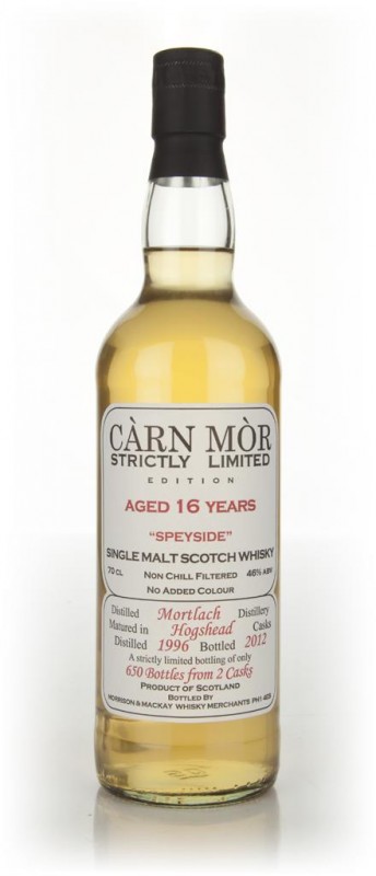 Mortlach 16 Year Old 1996 Strictly Limited Carn Mor