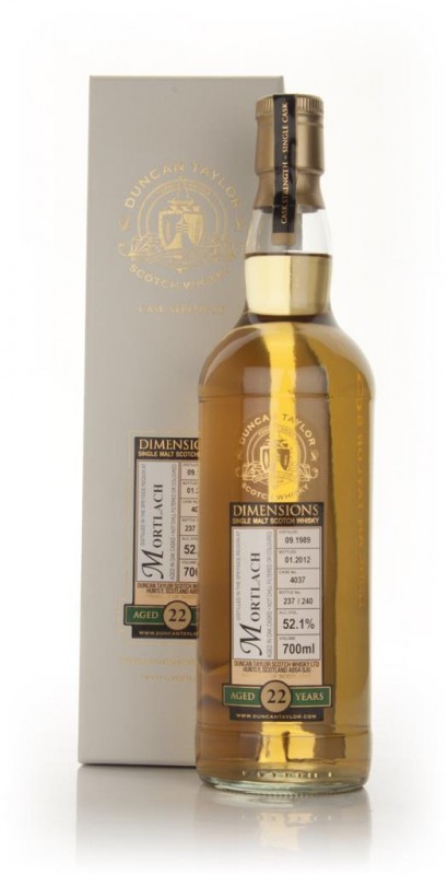 Mortlach 22 Year Old 1989 Dimensions Duncan Taylor