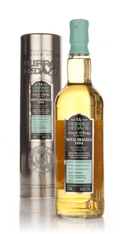 Royal Brackla 15 Year Old 1994 Murray McDavid