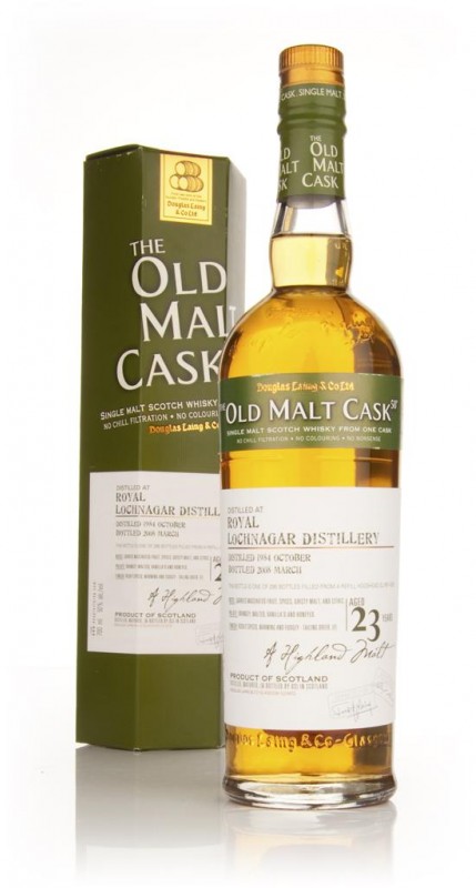 Royal Lochnagar 23 Year Old 1984 Old Malt Cask Douglas Laing