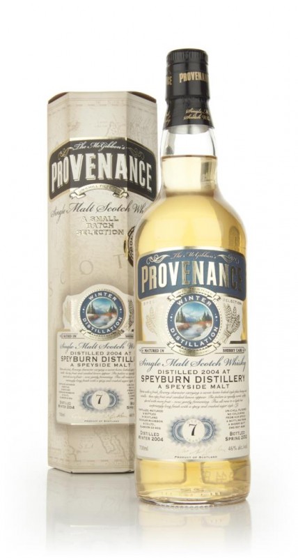 Speyburn 7 Year Old 2004 cask 8498 Provenance Douglas Laing