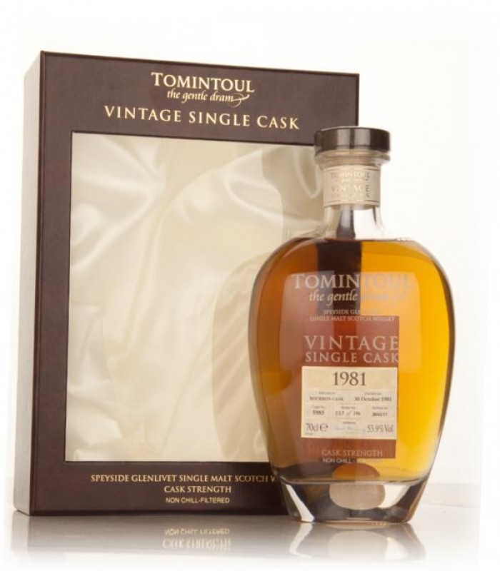 Tomintoul 1981 cask 5985 Vintage Single Cask