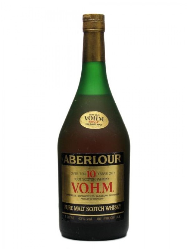 Aberlour 10 Year Old VOHM 1980s