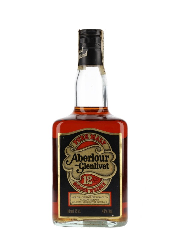 Aberlour Glenlivet 12 Year Old Bottled 1980s 75cl