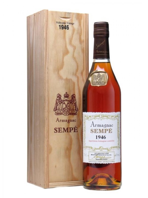 Sempe 1946 Armagnac 60 Years Old