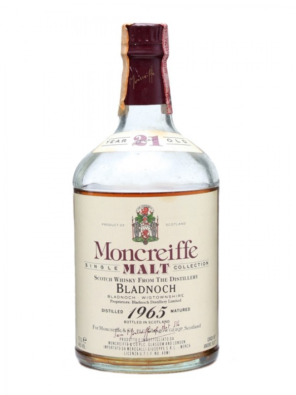 Bladnoch 1965 21 Year Old Moncrieffe