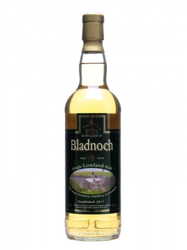 Bladnoch 19 Year Old Distillery Label