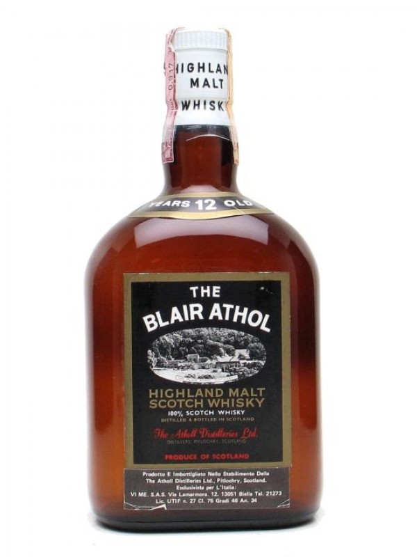 Blair Athol 12 Year Old Bottled 1970s