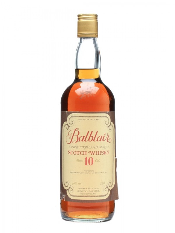 Balblair 10 Year Old Bottled 1980s Gordon & Macphail