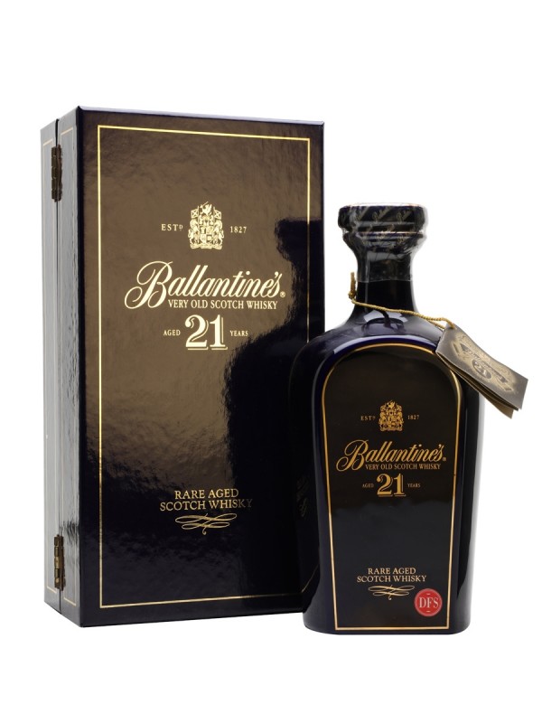 Ballantine's 21年 700ml 2本セット Ballantine's 21 Year Old Blue Ceramic Decanter | Blended Scotch