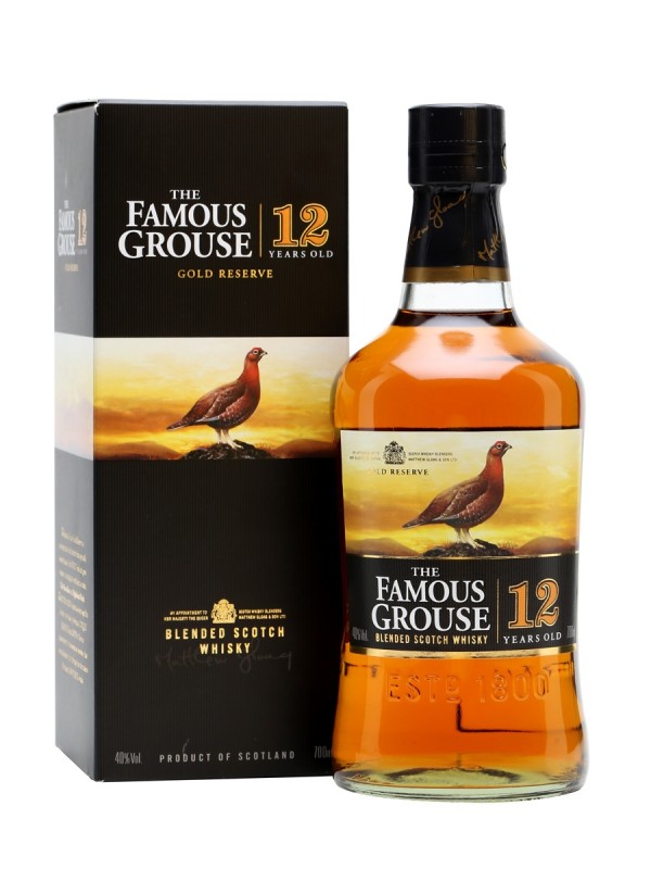 Famous Grouse 12 Year Old Gold Reserve