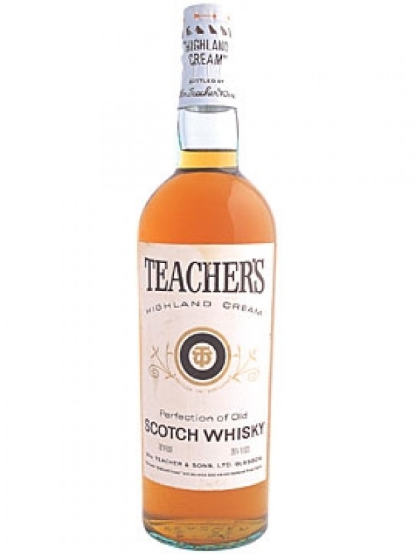 Teacher's Bottled 1950's