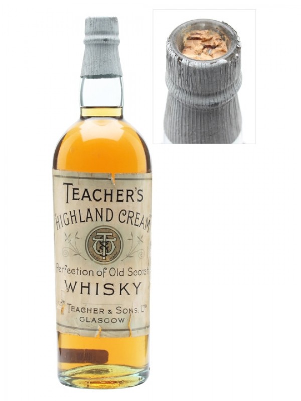 Teacher's Highland Cream Bottled 1940's