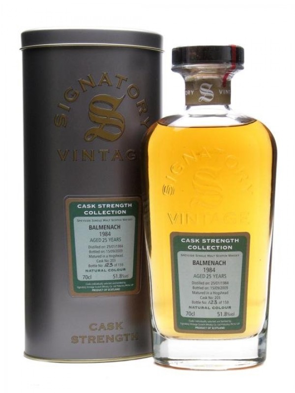 Balmenach 1984 25 Year Old Signatory
