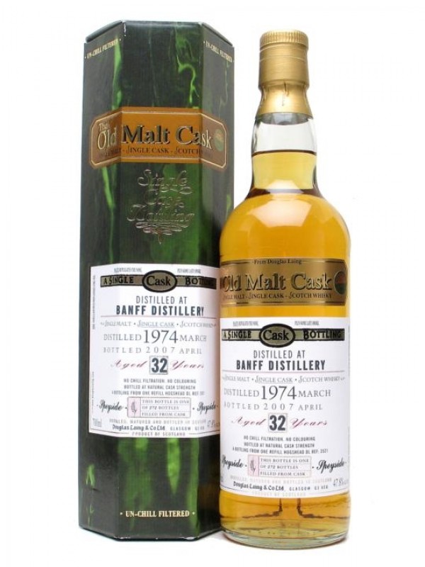 Banff 1974 32 Year Old Cask #3521 Douglas Laing