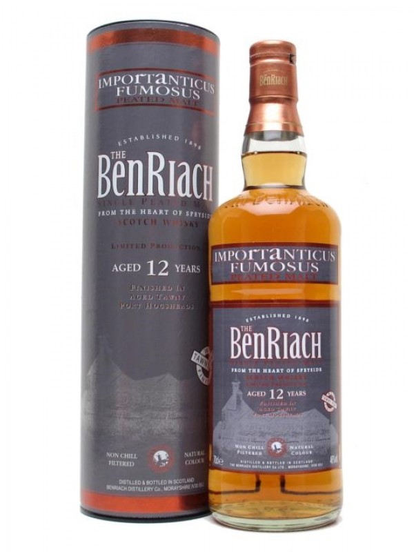 Benriach 12 Year Old Importanticus Fumosus Peated Port Finish