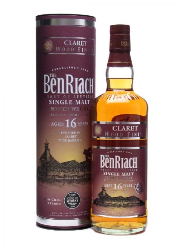 Benriach 16 Year Old Claret Wood Finish