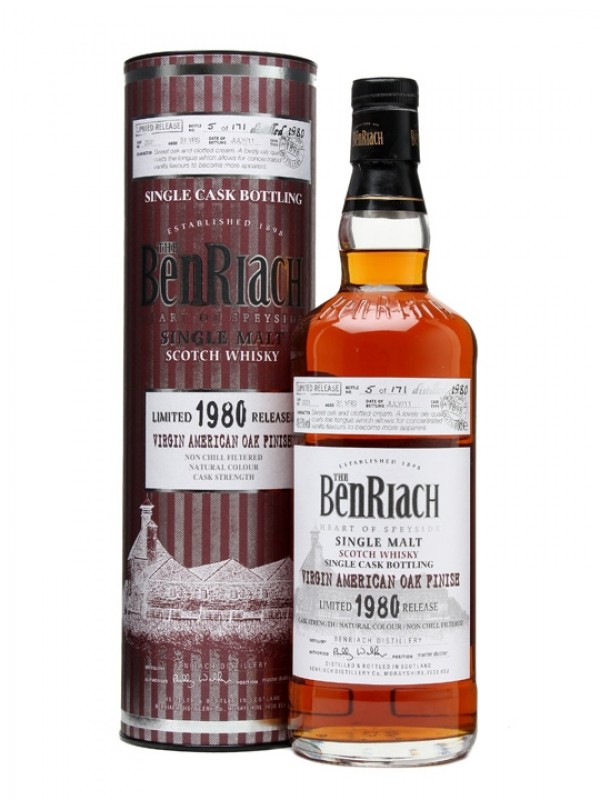 Benriach 1980 31 Year Old Virgin American Oak Finish