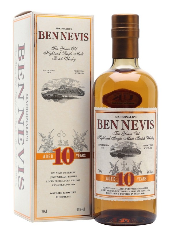 【メール便送料無料対応可】 Single | Old Year 10 Nevis Ben Malt Whisky | Whisky Scotch ウイスキー