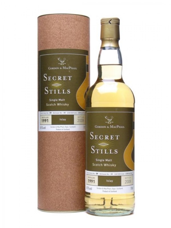 Secret Stills 4.9 Bowmore 1991 Gordon & Macphail Secret Stills