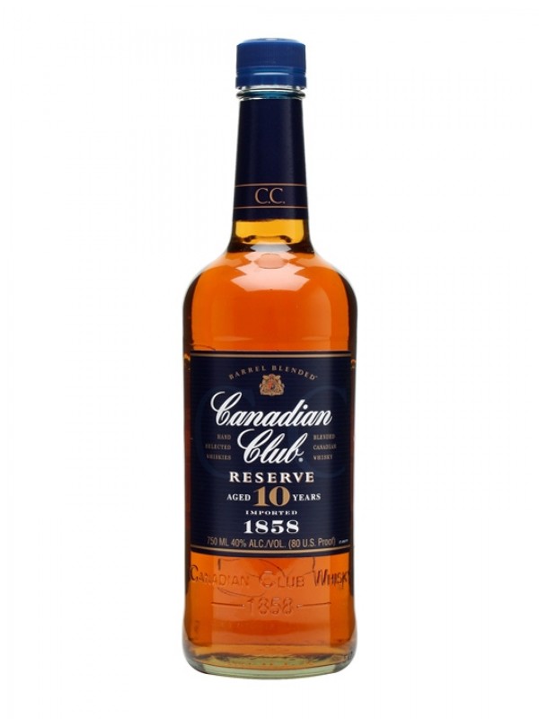 Canadian Club Reserve 10 Year Old 75cl