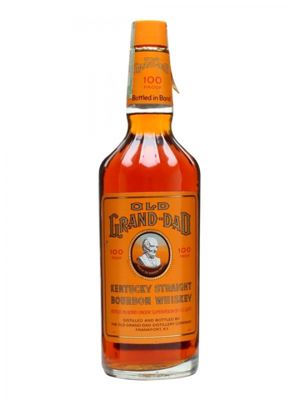 Old Grand Dad 100 Proof Bottled 1978