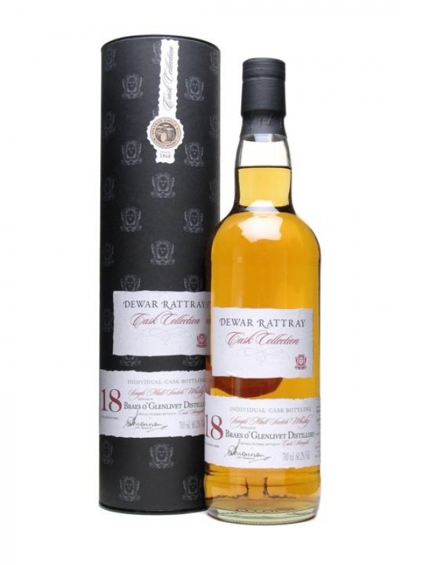 Braes of Glenlivet 1989 18 Year Old Dewar Rattray