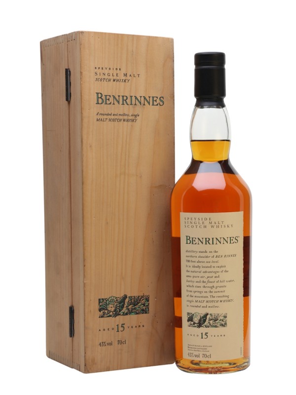 Benrinnes 15 Year Old 1st Release Flora & Fauna Flora