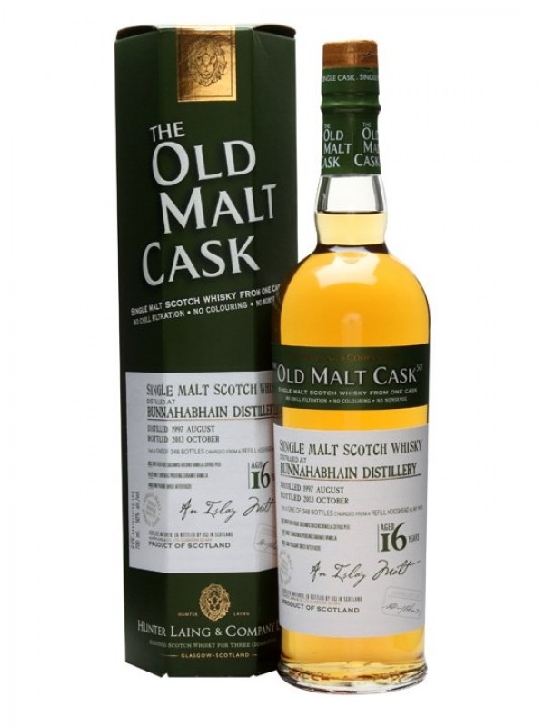 Bunnahabhain 1997 16 Year Old Old Malt Cask Hunter Laing