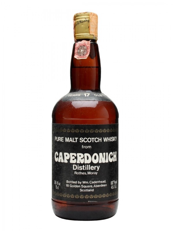 Caperdonich 17 Year Old Bottled 1970s Cadenhead's