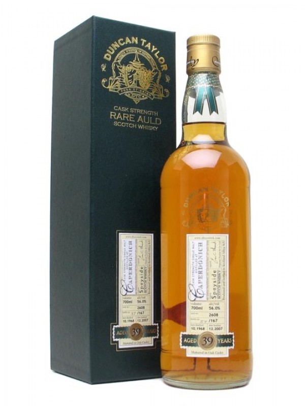 Caperdonich 1968 39 Year Old Duncan Taylor Rare Auld