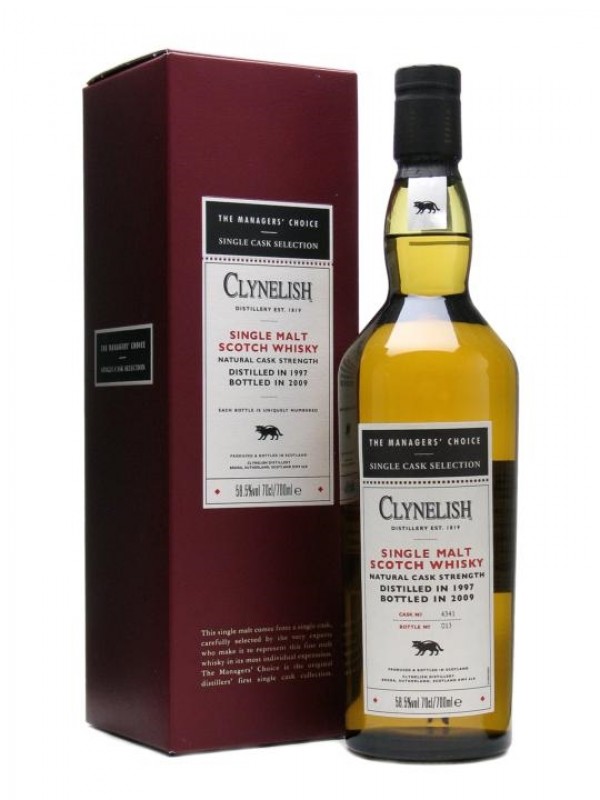 Clynelish 1997 11 Year Old Managers' Choice