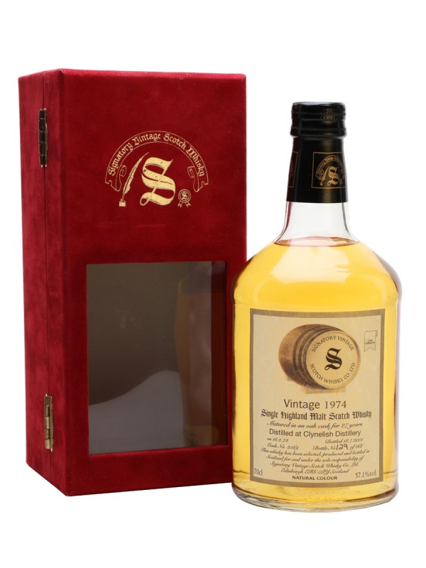 Clynelish 1974 27 Year Old Signatory