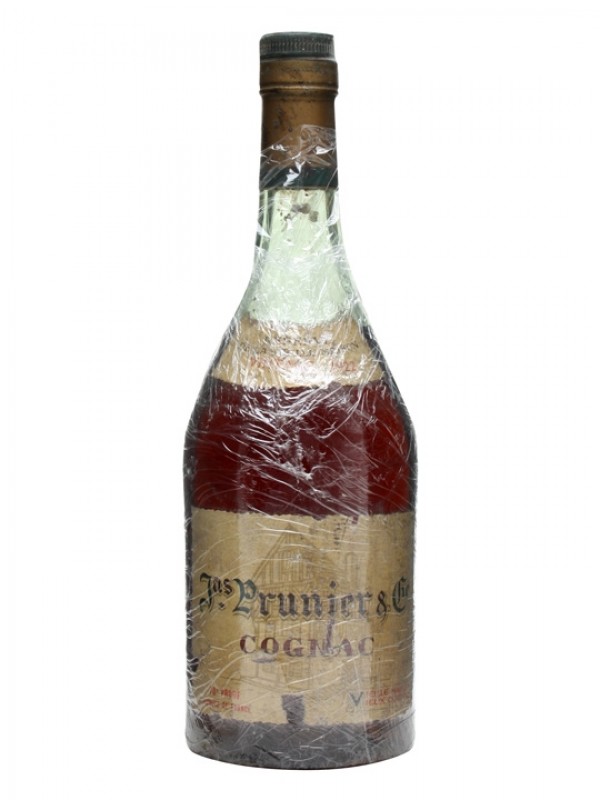 Prunier 1922 Cognac Bottled 1960s