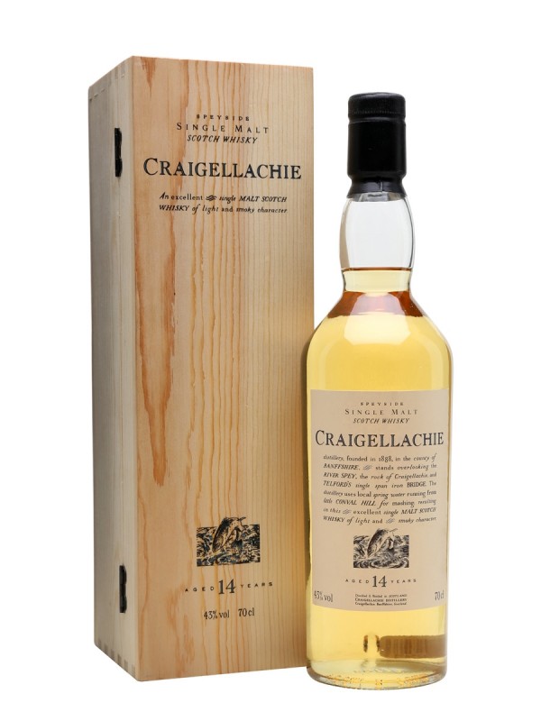 Craigellachie 14 Year Old Wooden Box Flora & Fauna