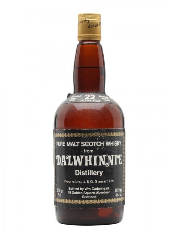 Dalwhinnie 1957 22 Year Old Cadenhead's