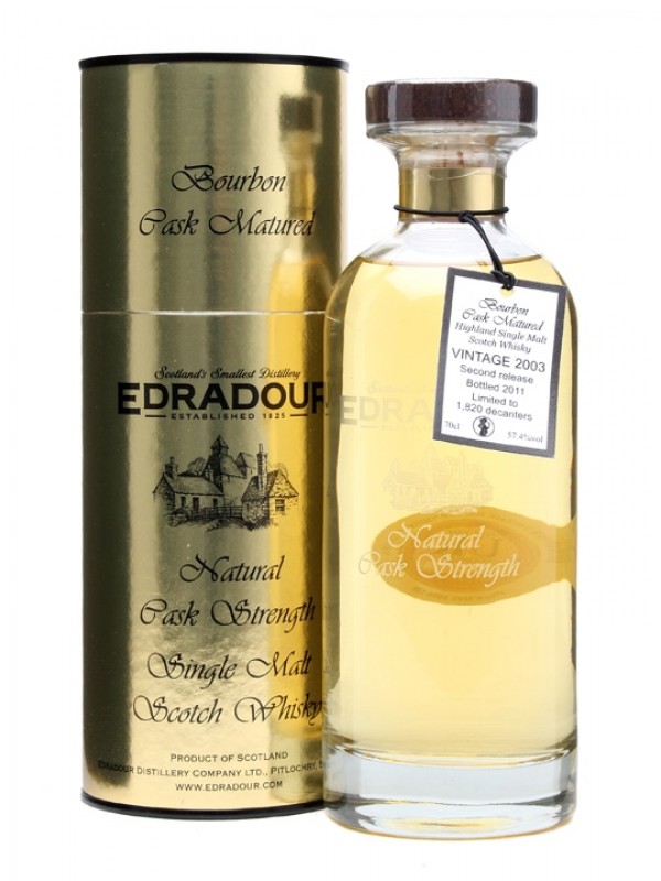Edradour 2003 Bourbon Cask Second Release