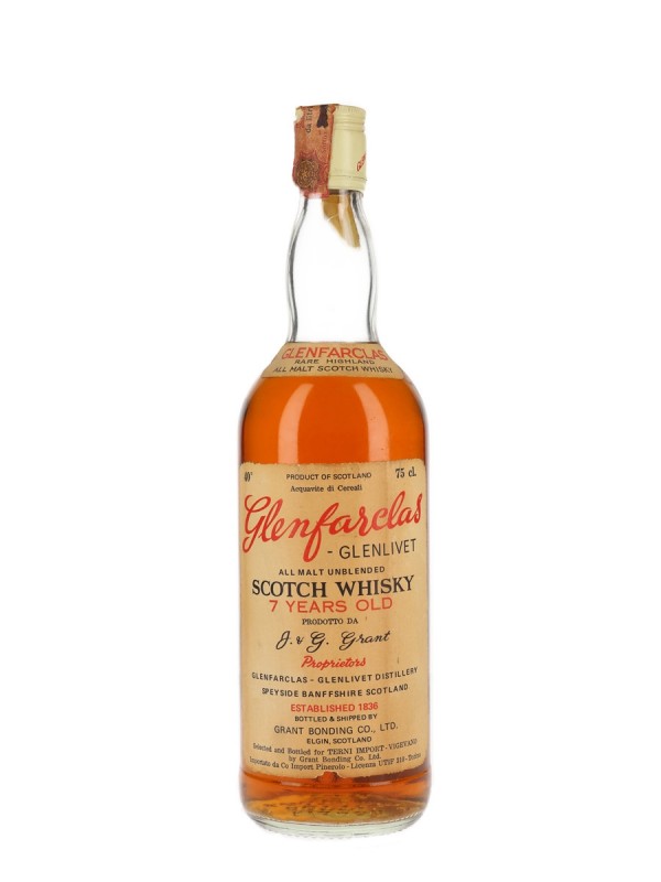 Glenfarclas-Glenlivet 7 Year Old / Bottled 1970s