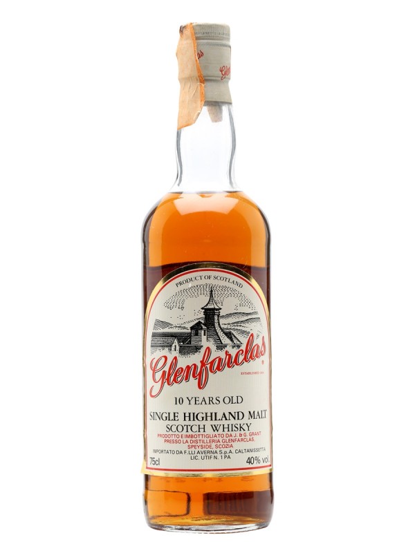 Glenfarclas 10 Year Old Sherry Cask Bottled 1980s